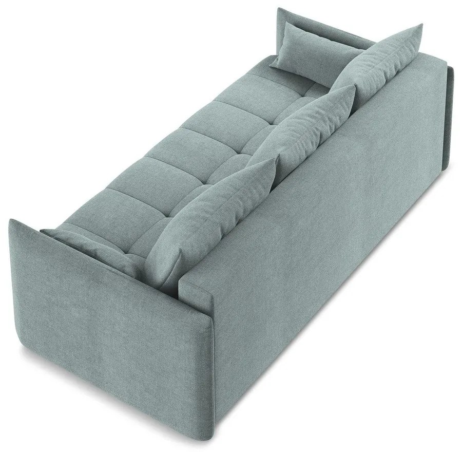 Canapea albastră extensibilă/cu spațiu de depozitare 225 cm Moku – Makamii