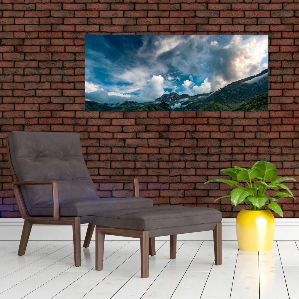 Tablou cu munții (120x50 cm)