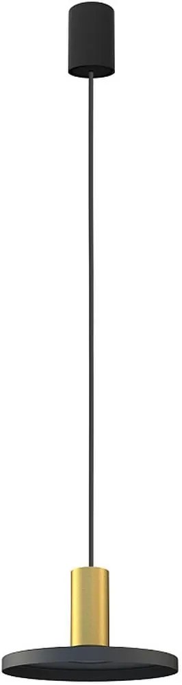 Nowodvorski Lighting Hermanos lampă suspendată 1x10 W negru 8100