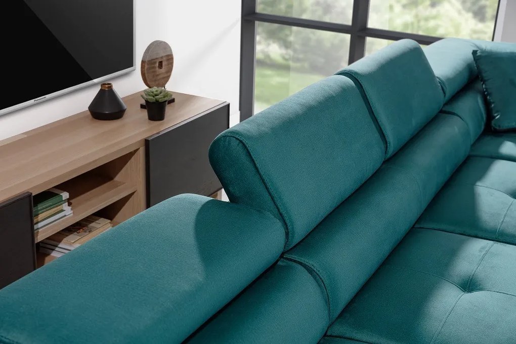 Coltar living extensibil Rodrigo – L345 x l202 x h90 cm
