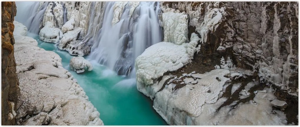 Tablou - Natura islandeză (120x50 cm)