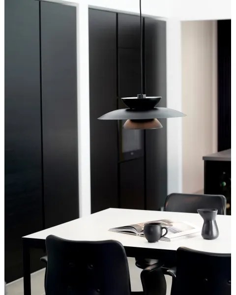 Lustră pe cablu Nordlux CARMEN 1xE27/40W/230V negru