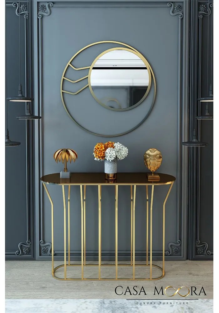 SET CONSOLA SI OGLINDA/ AURIU/ARGINTIU/BAROC/CLASIC