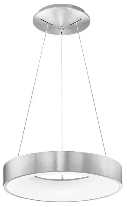 Lustra LED design modern circular RANDO THIN argintie 3000K NVL-9453434