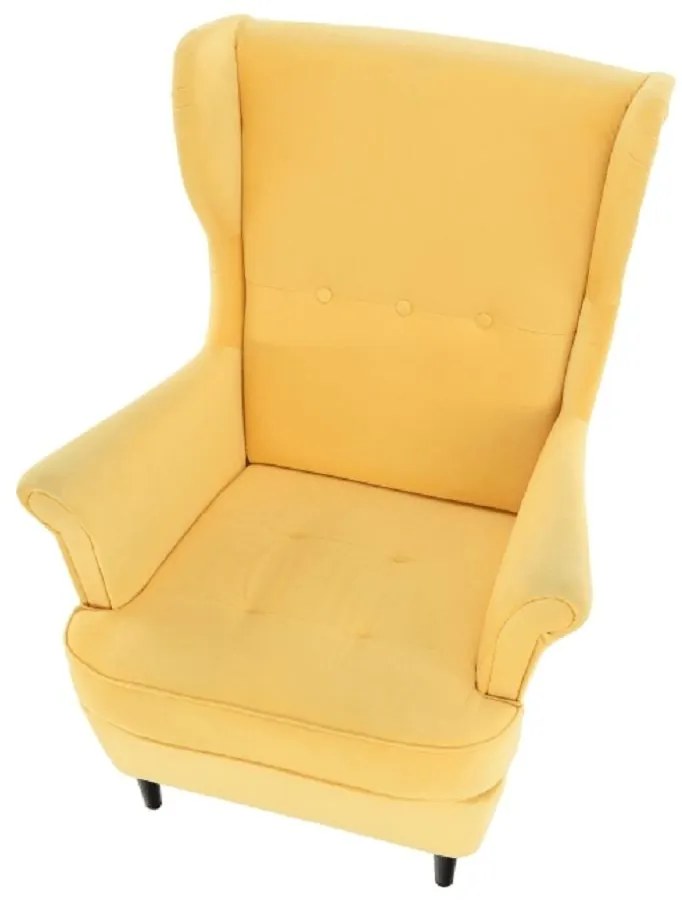 Fotoliu cu urechi Repetidas (galben + wenge) . 1116492