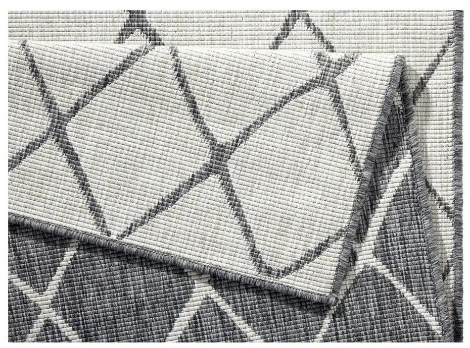 Covor adecvat pentru exterior NORTHRUGS Malaga, 80 x 150 cm, gri - crem