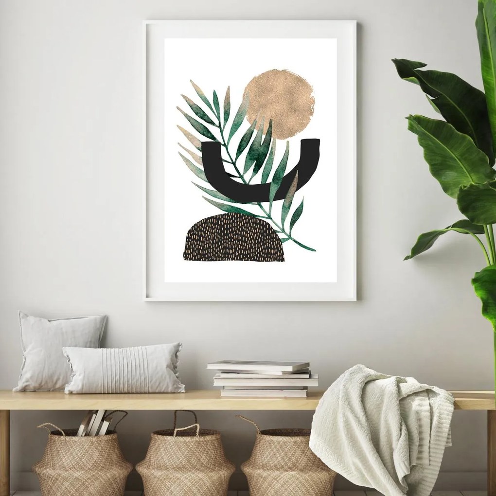 Poster - Abstracție simbolică (A4)