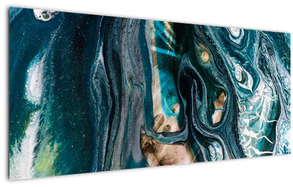 Tablou cu abstracție (120x50 cm)