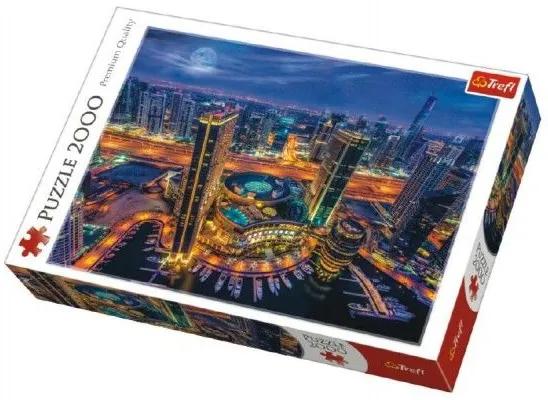 Teddies Puzzle Lumini în Dubai, 2000 de piese, 96x68 cm