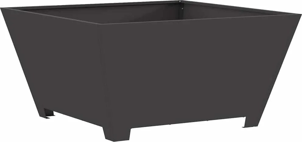 vidaXL Cuptor de foc Negru 80 x 80 x 40 cm Oțel