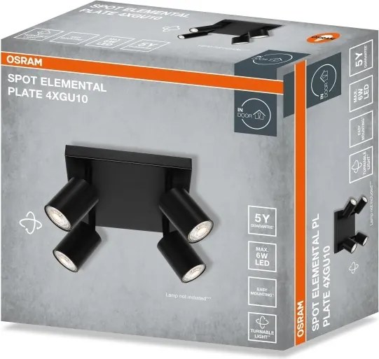 Osram - Spot ELEMENTAL 4xGU10/6W/230V