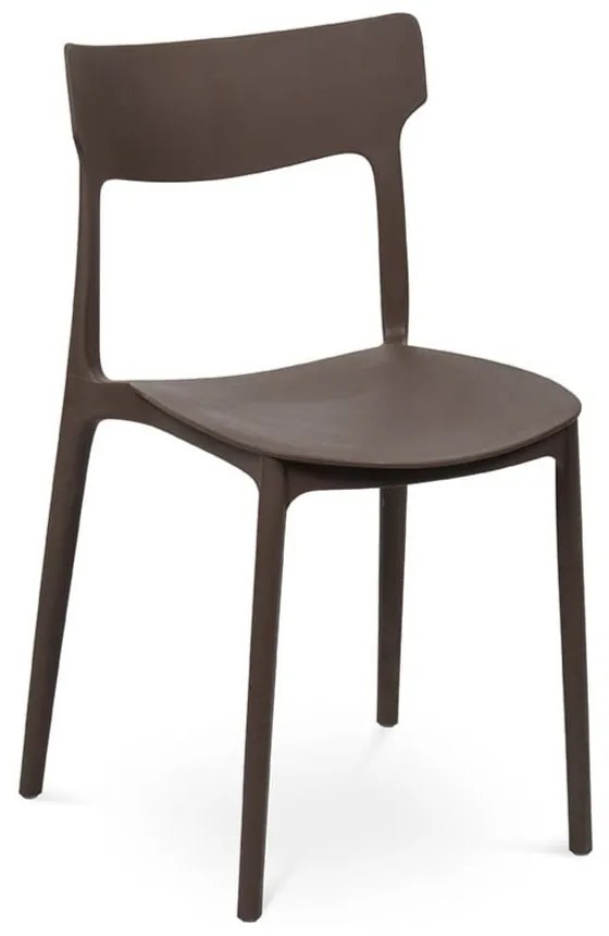 Scaun de grădină maro din plastic Biá – Bonami Essentials
