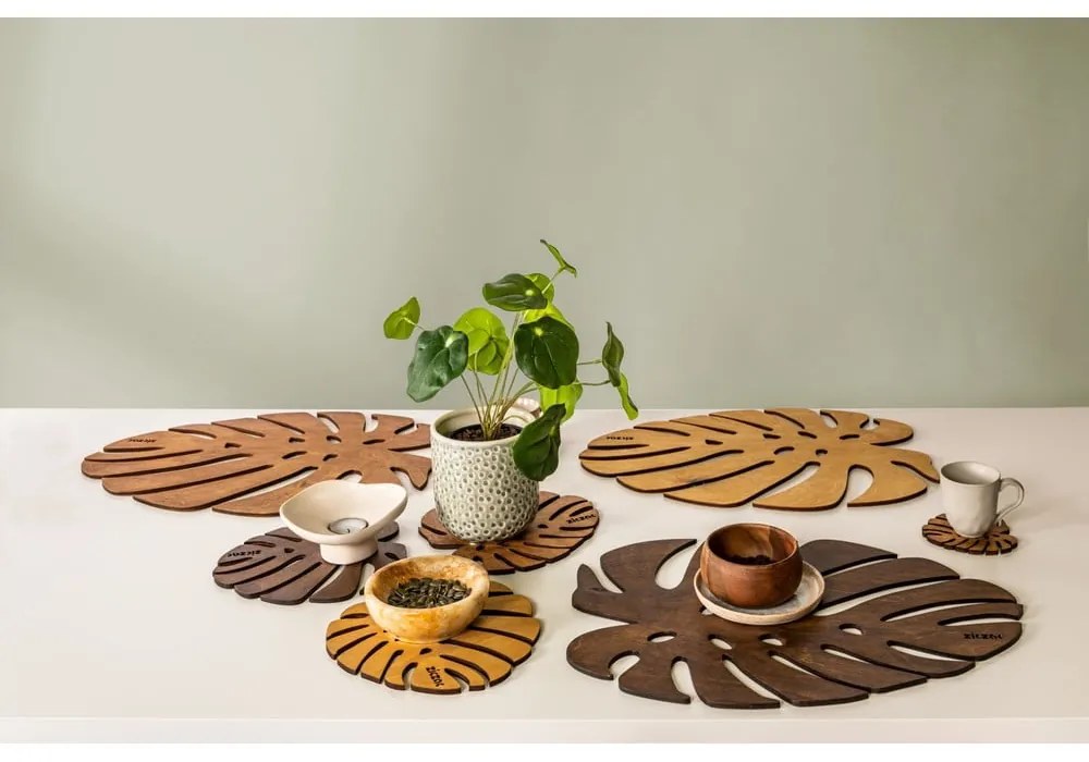 Suport pentru farfurii din lemn 45x33 cm - ZicZac