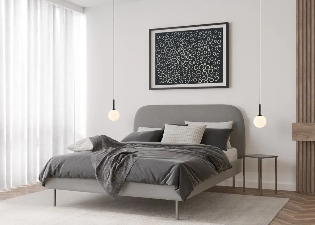 Pendul LED design modern PUEBLA negru MA-8887
