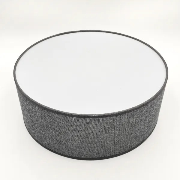 Plafonieră SIRJA 1xE27/15W/230V, Ø 35 cm, gri