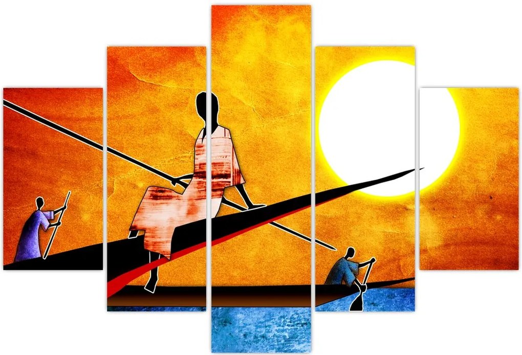 Tablou picturii epochale străveche (150x105 cm)