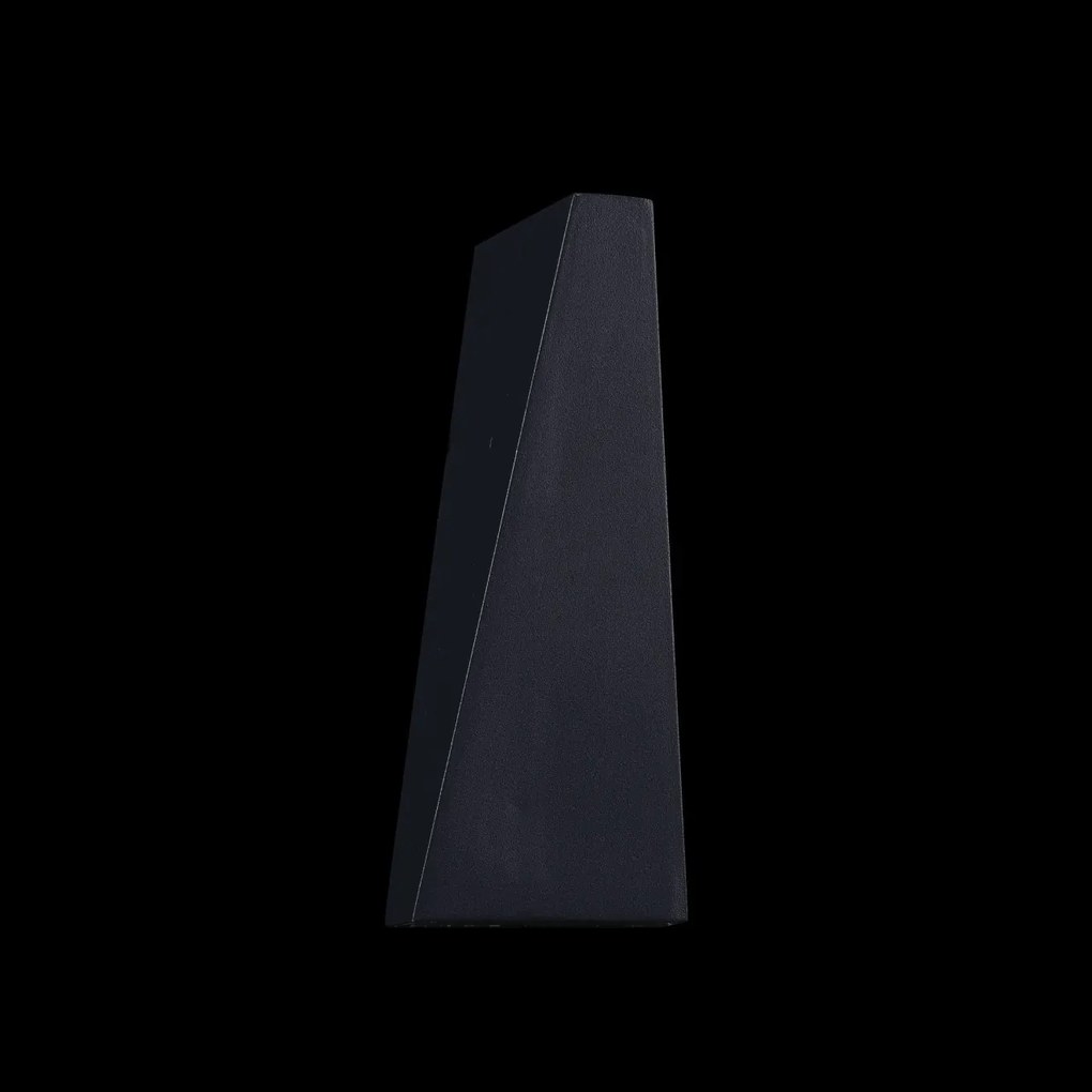 Aplica LED pentru iluminat exterior design modern Times Square IP54 negru MYO580WL-L6B