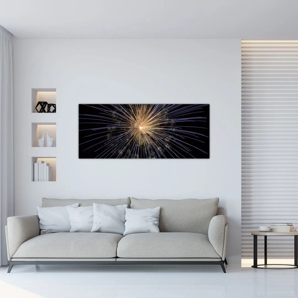 Tablou cu artificii (120x50 cm)