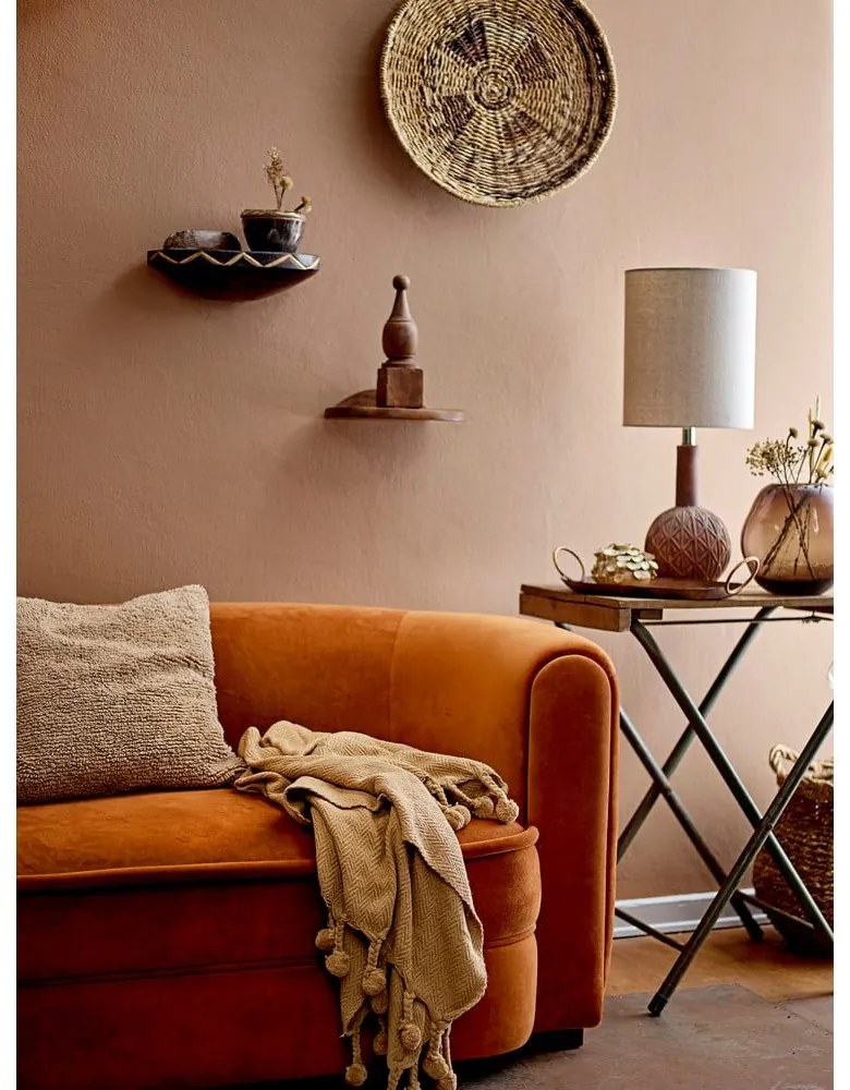 Canapea portocalie 152 cm Malala - Bloomingville