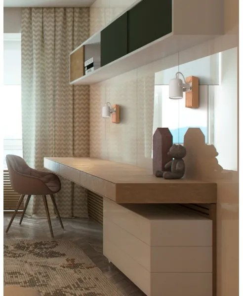 Spot de perete 1xGU10/50W/230V alb