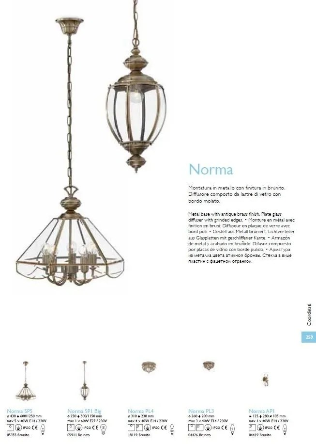 Pendul clasic brass antique NORMA SP1 Big 005911