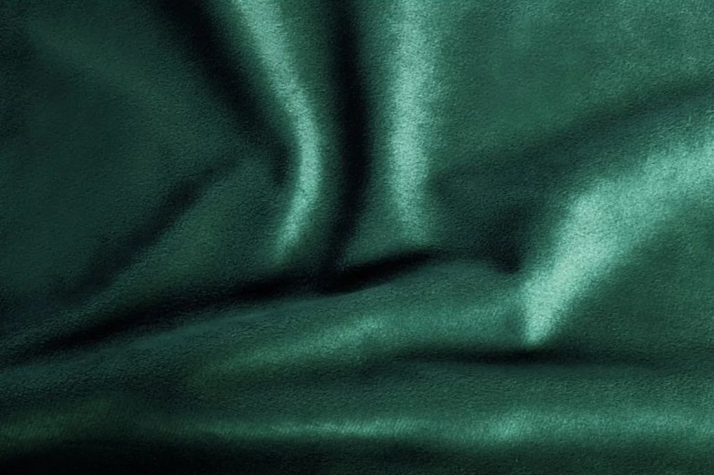 Husa de perna decorativa VELVET 40x40 cm, verde inchis