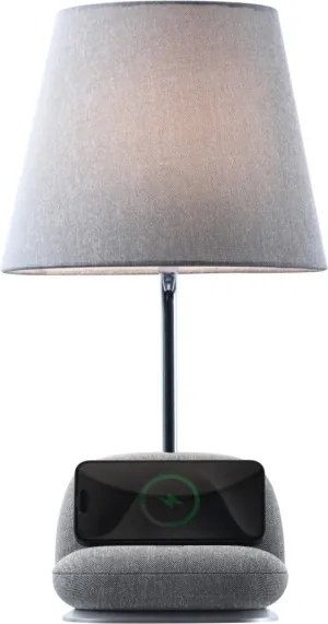 Immax 09109L - lampă de birou LED dimabilă cu încărcare wireless Qi SOFA LED/6W/230V gri