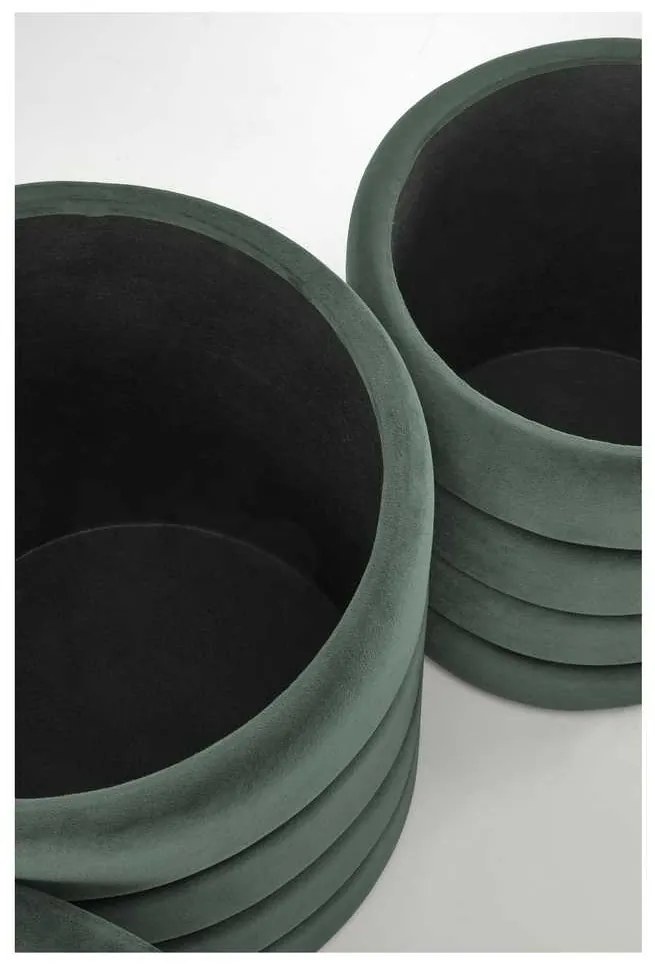 Taburet Chase, verde închis