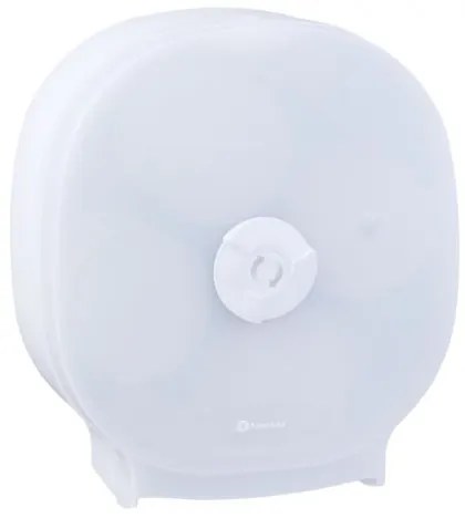 Dozator pentru 4 role de hartie igienica fara tub Merida Hygiene Control, alb