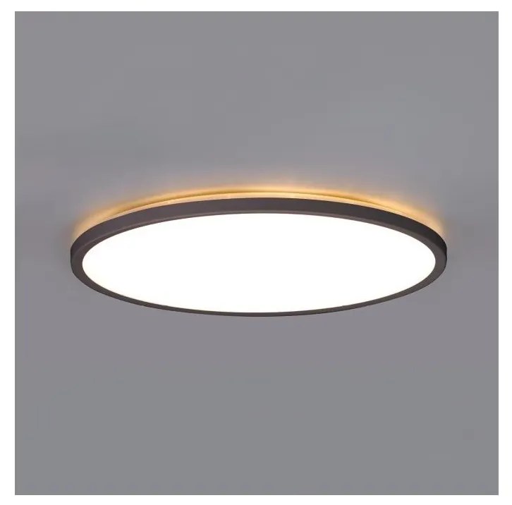 Plafonieră LED pentru baie NIVERA LED/24W/230V IP54 d. 30 cm negru