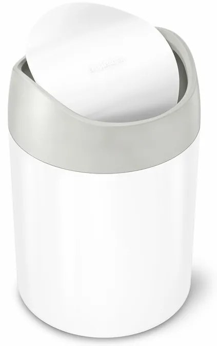 Coș de gunoi de masă Mini 1,5 l, alb