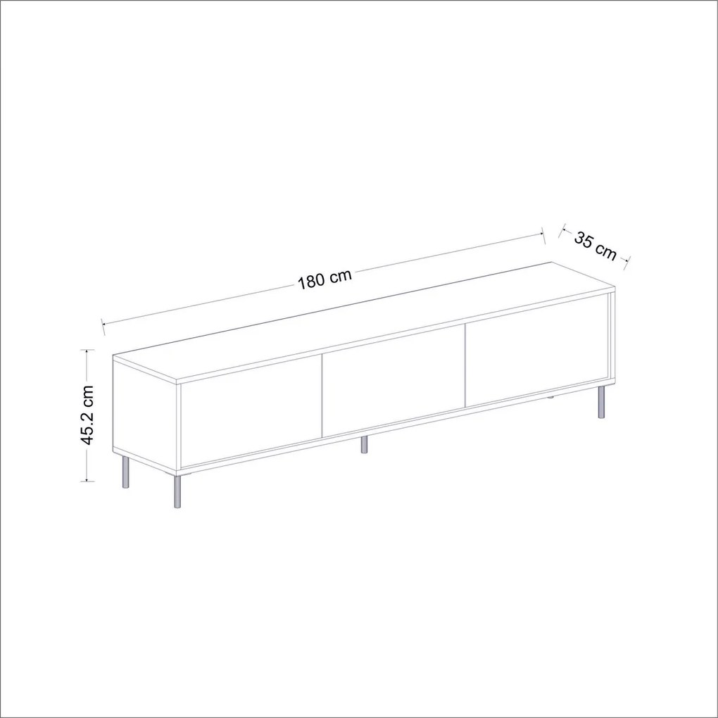 Măsuță TV Imaj Anthracite