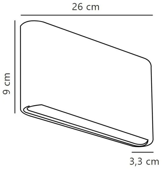 Aplică LED de exterior Nordlux KINVER LED/10W/230V IP54 negru