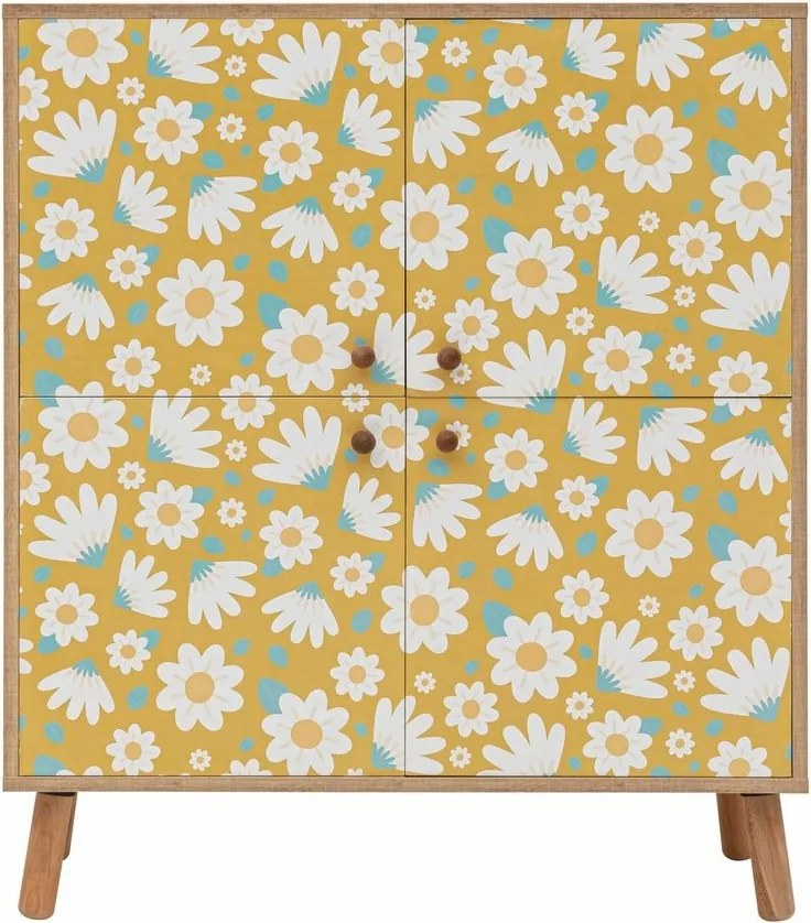 Dulap Posy White and Yellow