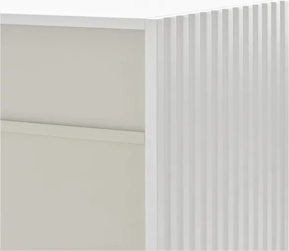 Comodă Teulat Doric, lățime 92 cm, alb