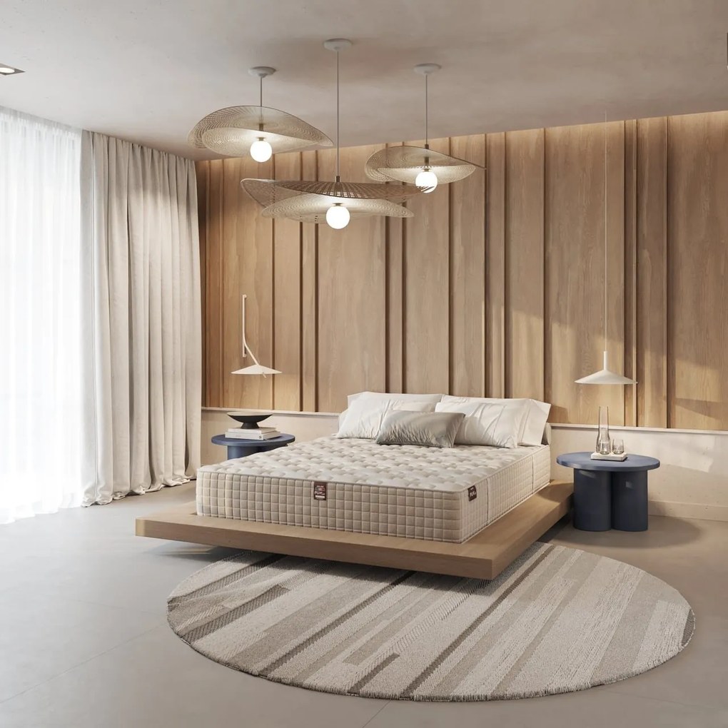 Saltea cu arcuri pocket PUFești 180×200 cm, fermitate moale, 32 cm înălțime