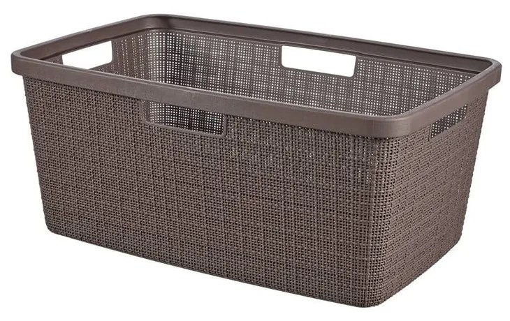 Coș de rufe Curver Jute, 46 l, maro