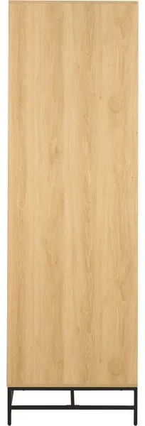 Dulap pentru haine OLIVIA 99x200 cm, stejar