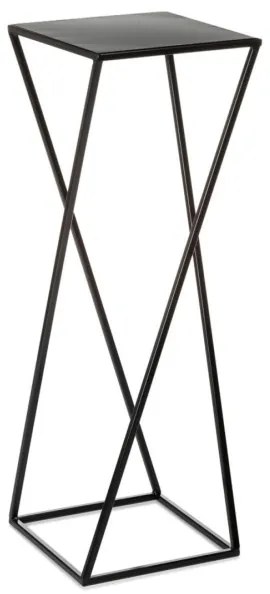 Suport pentru flori 70x24 cm, negru