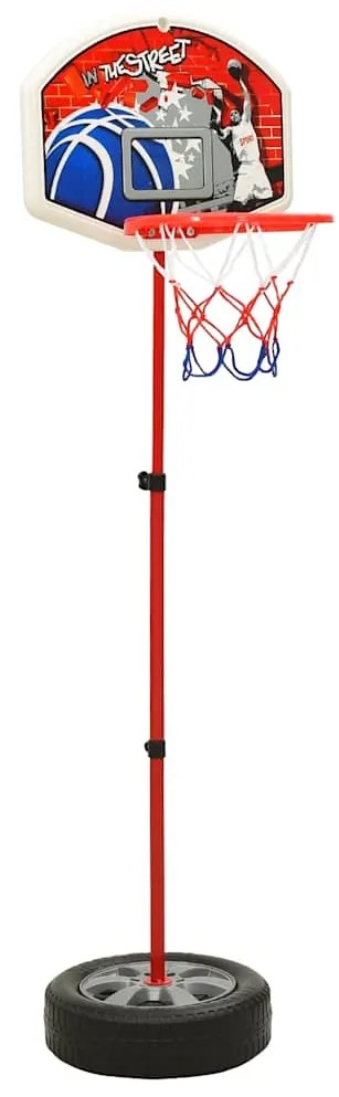 vidaXL Set de joc de baschet pentru copii, reglabil, 120 cm