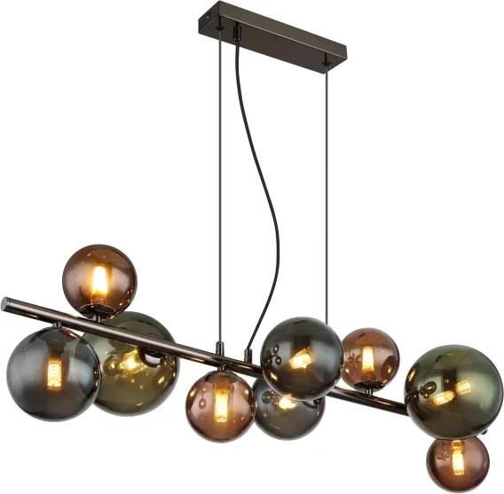 Globo 56142-9H - Candelabru LED suspendat pe cablu RIHA 9xG9/3W/230V