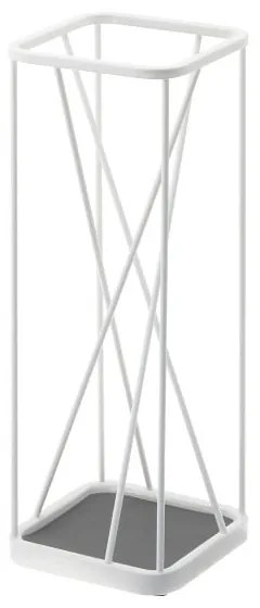Suport pentru umbrele YAMAZAKI 9 Square, alb