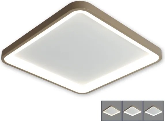 BRILAGI - LED plafonieră cu dimmer FALCON SLIM LED/50W/230V alb/bej + telecomandă
