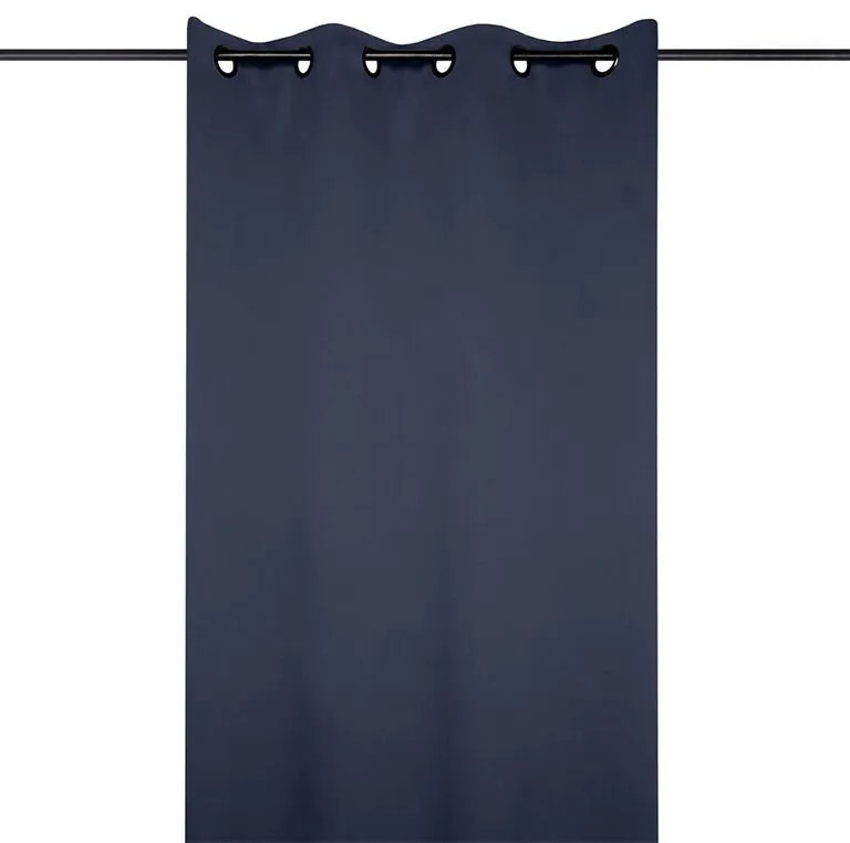 Draperie groasă blackout NOTTE albastru marin 135 x 180 cm 1 buc