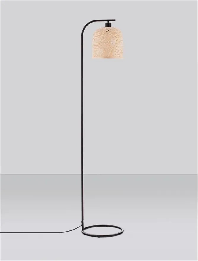 Lampa de podea boho style design natural Intra