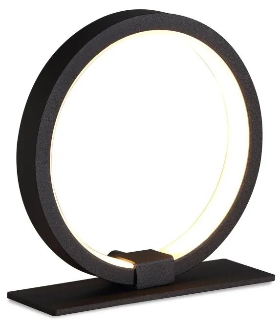 Lampa de masa LED design modern minimalist KITESURF small neagra