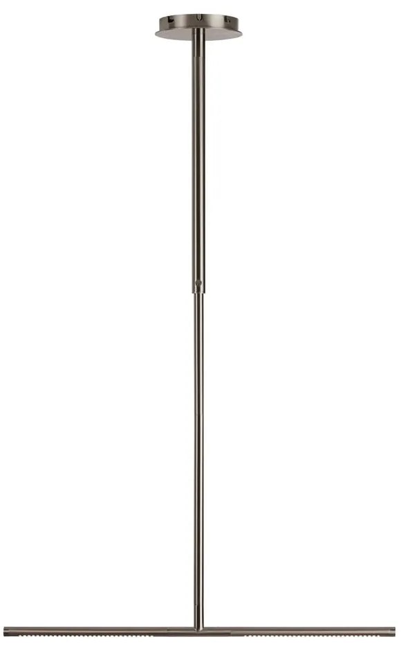 Lustră argintie LED din metal cu abajur din metal Omni Ceiling – UMAGE