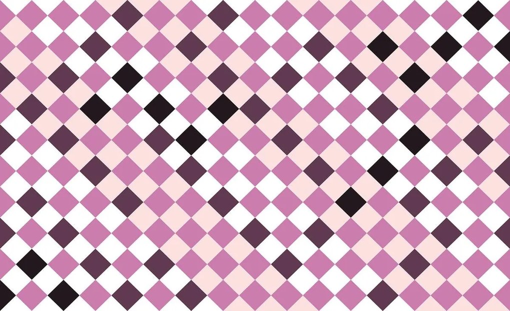 Fototapet - Gresie violetă - mozaic (254x184 cm), în 8 de alte dimensiuni noi