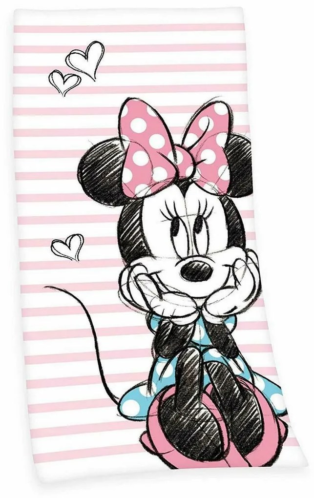Prosop Minnie Mouse, 75 x 150 cm