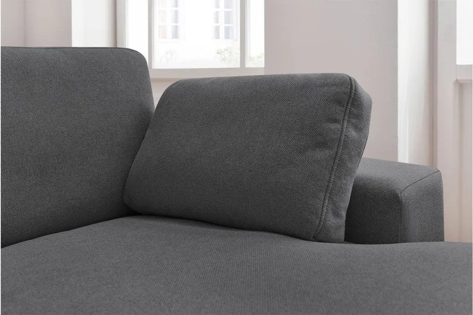 Colțar gri închis Belair – Bobochic Paris